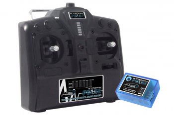 (image for) Etronix Pulse EX4G 4-channel 2.4ghz FHSS Proportional Radio Syst