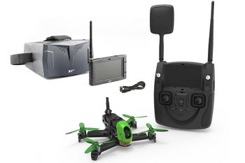 (image for) HUBSAN X4 JET RACING DRONE W/HT012D TX & GOGGLES