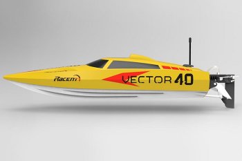 (image for) VOLANTEX VECTOR 40 BRUSHLESS BOAT RTR - YELLOW