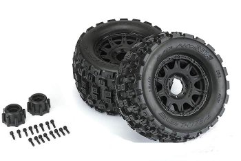 (image for) PROLINE BADLANDS MX38 3.8" ON RAID BLACK 8X32 17MM HEX