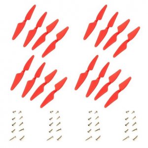 (image for) HUBSAN H502E CRASH PACK (4x PROPS + 4 SCREW SETS)