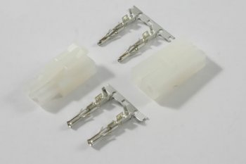 (image for) Etronix Tamiya Male/Female Connector Set with Crimps