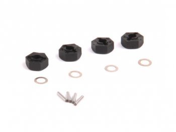 (image for) WHEEL HEXES 12MM RIBBED (INVICTUS, MT)
