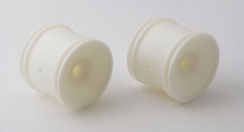 (image for) RC10GT2 POSI LOCK REAR WHEEL WHITE - ASSOCIATED