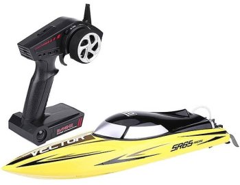 (image for) VOLANTEX RACENT VECTOR SR65CM BRUSHLESS RC RACING BOAT - YELLOW