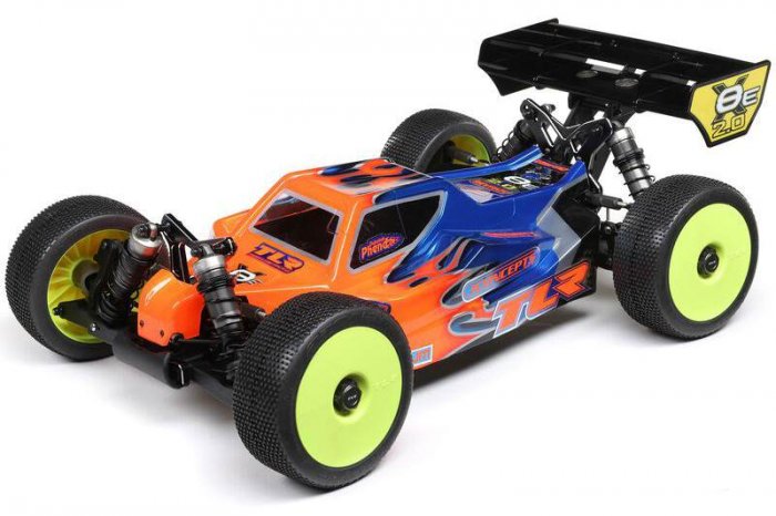 (image for) TLR 1/8 8IGHT-X/E 2.0 Combo 4WD Nitro/Electric Race Buggy Kit