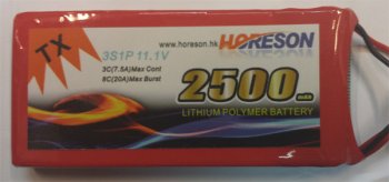(image for) Horeson 2600 Transmiter 3S 3C LiPo Battery