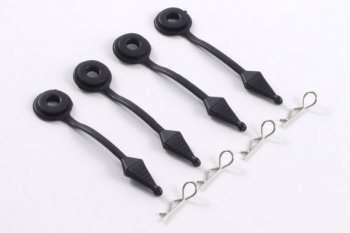 (image for) Fastrax Body Pin Holders/Body Protectors - Medium (4)