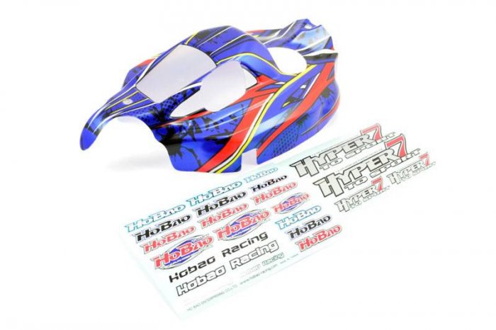 (image for) HOBAO HYPER 7 TQ SPORT NEW PRINTED BODY (BLUE)