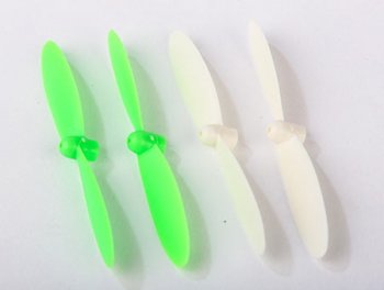 (image for) Spectre X Propeller (2 Green/2 White) w/Screw Set