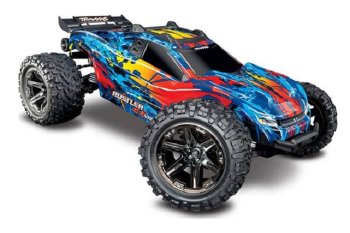 (image for) Traxxas Rustler 4X4 VXL: 1/10-scale 4WD Stadium Truck TSM