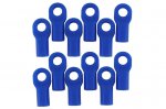 Rod Ends Short Blue (12) For Traxxas (#5347) (image for) Rod Ends Short Blue (12) For Traxxas (#5347)