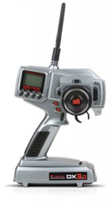 (image for) Spectrum DX3.0 DSM 3 Channel TX, RX & 2 Servos