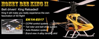 (image for) Honey Bee King 2 6CH radio controlled helicopter