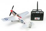 (image for) eRC MICRO P-51 MUSTANG RTF AIRPLANE - 2.4GHZ (MODE 2)