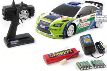 (image for) Carisma M40S BP Ford Focus WRC 1/10 Scale 4WD RTR Rally Car