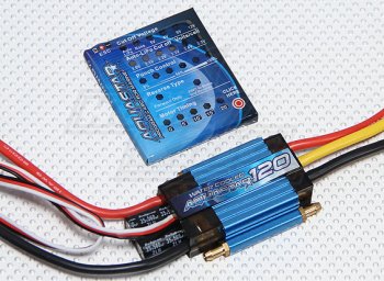 (image for) Turnigy Aquastar 120A Watercooled ESC w/Programming Card