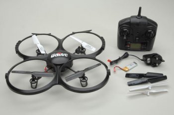 (image for) Udi U818A Drone - Large 6-Axis Quadcopter (With camera)