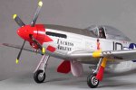 (image for) FMS P51 Mustang V8 1400 Series ARTF Electric Warbird - Red Tail