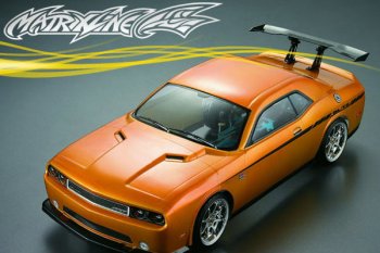(image for) Matrixline Dodge SRT8 Clear Bodyshell 190mm with Accessories