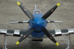 (image for) FMS WWII P51D Mustang V2 1400 Series Electric ARF Aircraft with 