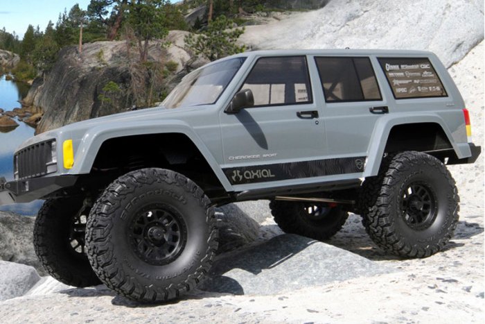 AXIAL SCX10 II JEEP CHEROKEE 4WD ARTR ROCK CRAWLER - Click Image to Close