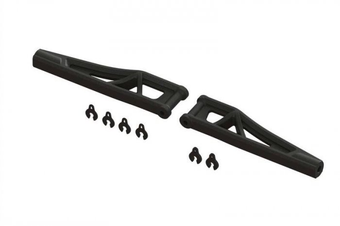 (image for) Arrma Front Upper Suspension Arms, 120mm (1 Pair): EXB