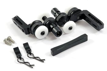(image for) FASTRAX TRX-4 ALLOY FRONT & REAR MAGNETIC BODY MOUNTS