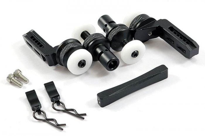 (image for) FASTRAX TRX-4 ALLOY FRONT & REAR MAGNETIC BODY MOUNTS