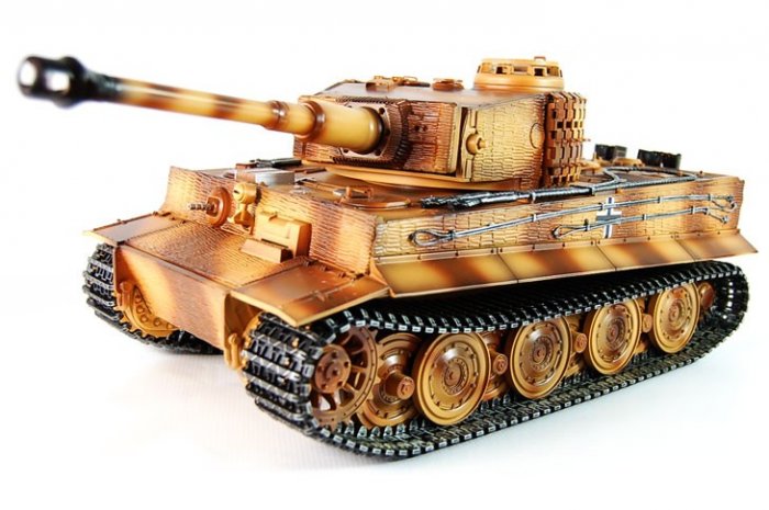 (image for) Taigen Advanced, Metal RC Tank - Tiger Camo