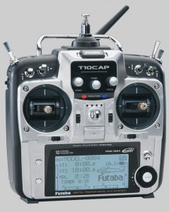 (image for) Τηλεκατευθύνσεις Futaba 10CG Fasst 2.4GHz - Receiver R6014FS