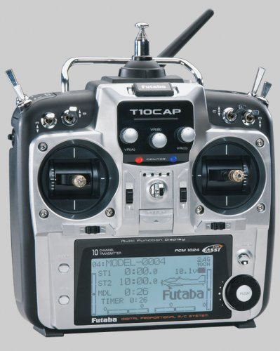 (image for) Τηλεκατευθύνσεις Futaba 10CG Fasst 2.4GHz - Receiver R6014FS