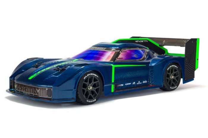 (image for) Arrma 1/8 VENDETTA 4X4 3S BLX Speed Bash Racer RTR, Blue