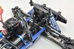 (image for) HOBAO HYPER MT SPORT PLUS II ELEC W/HW150A ESC,32KGSERVO - BLUE