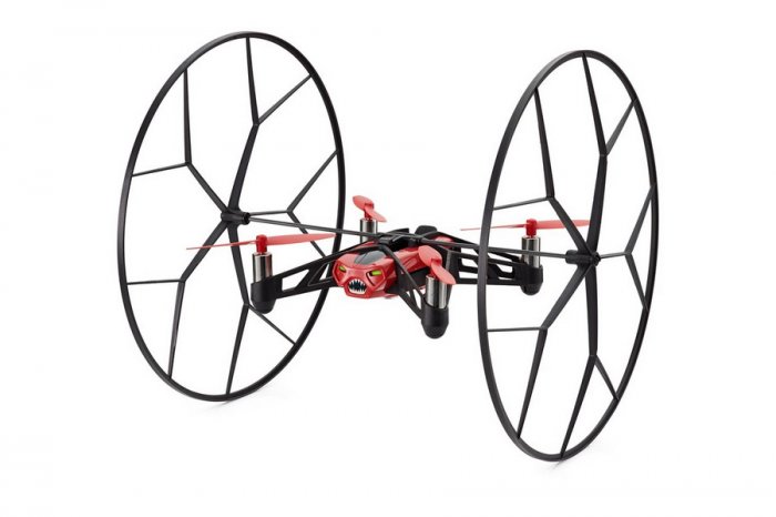 (image for) Parrot Minidrone Rolling Spider Quadcopter - Red