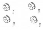 FTX WHEEL HEX MOUNTING HUB (4) (SPYDER) (image for) FTX WHEEL HEX MOUNTING HUB (4) (SPYDER)