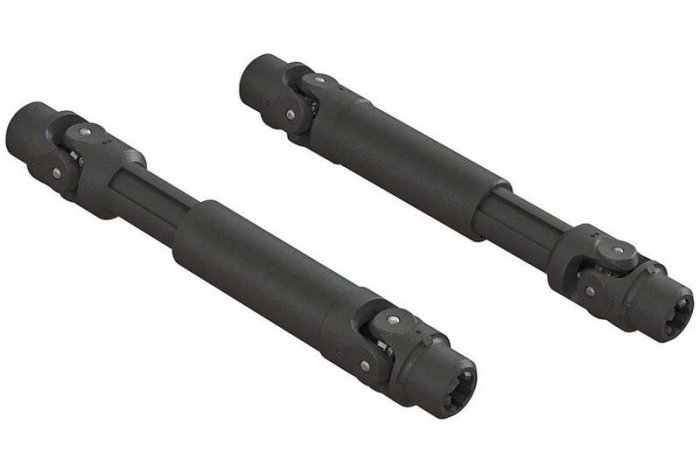 (image for) Arrma Composite Rear Slider Driveshaft Set: 4x4