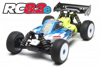 (image for) Team Associated RC8.2e Factory Team, 1/8 4WD Electric Buggy Kit