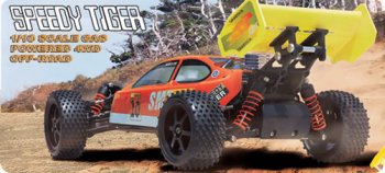 (image for) Smartech Speedy Tiger Self Build Nitro RC Buggy 1/10 Kit