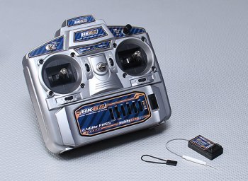 (image for) HobbyKing HK6S 2.4Ghz FHSS 6Ch Tx & Rx (Mode 2)