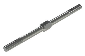 (image for) ARRMA STEEL TURNBUCKLE 3X55MM NERO