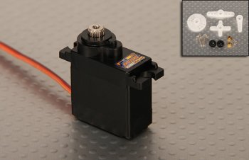 (image for) HobbyKing 929MG Metal Gear Servo 2.2kg/ 12.5g/ 0.10sec