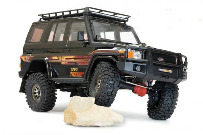 (image for) FTX Outback Tracker 4X4 RTR 1:10 RC Trail Crawler - Black