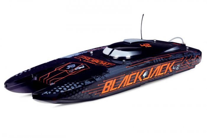 (image for) Blackjack 42" 8S Brushless RC Boat Catamaran RTR