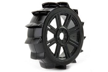 (image for) FASTRAX 1:8 PADDLE MOUNTED ON 8-SPOKE BLACK (PR)