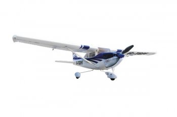 (image for) Top Gun Park Flite Cessna 182 Blue RTF Trainer RC Airplane