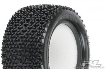 (image for) Proline Caliber 2.2", 1/10 Rear Off-Road Buggy Tyres (2)