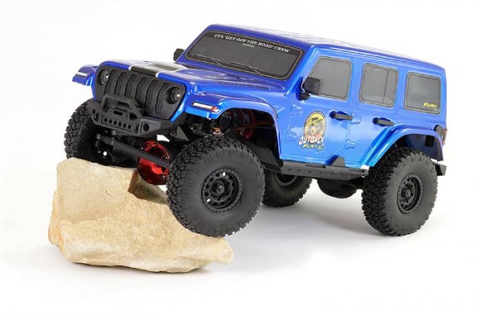 (image for) FTX OUTBACK FURY XC RTR 1:16 RC TRAIL CRAWLER - BLUE