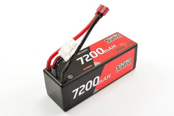 (image for) CENTRO 7200MAH 4S 14.8V 100C HARDCASE LIPO BATTERY