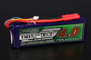 (image for) Turnigy nano-tech 4000mah 4S 25~50C Lipo Pack